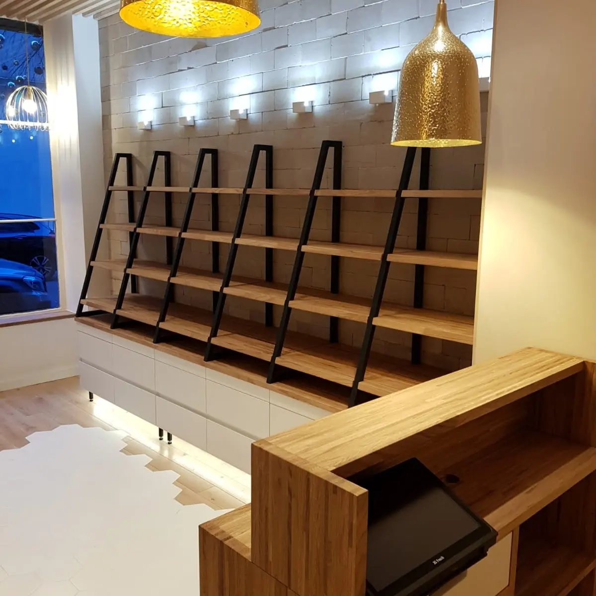 Éclairage d’une boutique d’optique à Paris