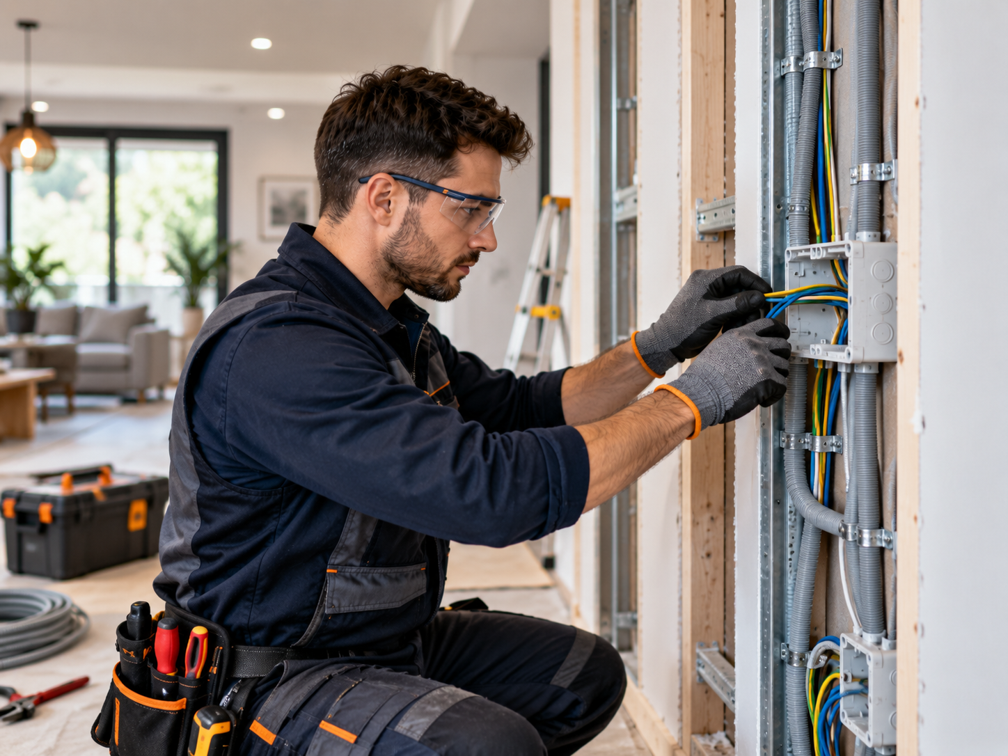 Rénovation électrique et pose de câblage